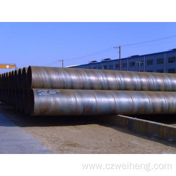 3PE Coated Ssaw Steel Pipe/ Spiral Welded